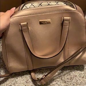 Kate spade rose gold bag